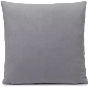 Декоративная подушка Gzze "Darco Uni" 45х45 см, цвет silberfarben + unifarben