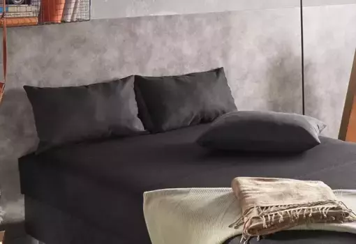 Декоративная подушка hapo, 40x60 см 40х60 см, цвет anthrazit + unifarben