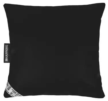 Декоративная подушка Happers Indoor, 30x20x50 см, черный