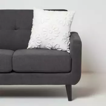 Декоративная подушка Homescapes, белый