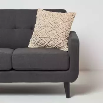 Декоративная подушка Homescapes, белый