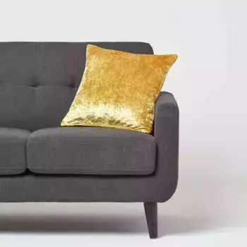 Декоративная подушка Homescapes, золотой