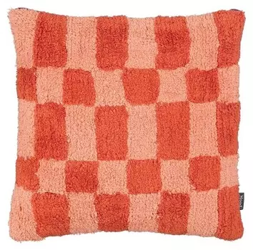 Декоративная подушка In The Mood Collection Tuft, 45x10x45 см цвет rot/rosa