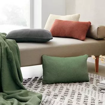 Декоративная подушка Irisette комплект декоративных вязаных подушек из сетки 8929 графит 30 x 50 см