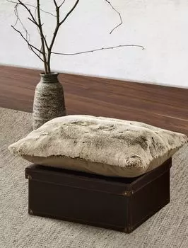 Декоративная подушка Irisette мягкая подушка под мех диванная подушка песочный 30x50 8950-80