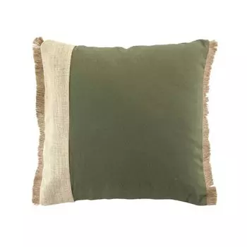 Декоративная подушка из хлопка GREENYBEL, элементы джута, 40 х 40 см Douceur d'interieur