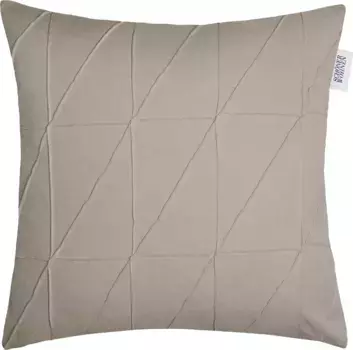 Декоративная подушка из коллекции SCHNER WOHNEN "Across", с графической декоративной строчкой SCHNER WOHNEN-KOLLEKTION 45х45 см, розовый