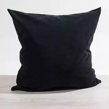 Декоративная подушка из Lysel - черный Uni Jerada 50x50, чехол на подушку из полиэстера, декоративная подушка