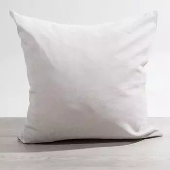 Декоративная подушка из Lysel - серый Uni Jerada 50х50, чехол на подушку из полиэстера, декоративная подушка