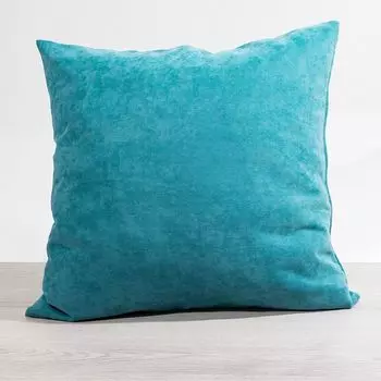 Декоративная подушка из Lysel - синий Uni Jerada 50х50, чехол на подушку из полиэстера, декоративная подушка