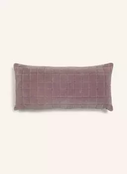 Декоративная подушка Юлия из бархата, 40 х 90 см. Essenza, розовый