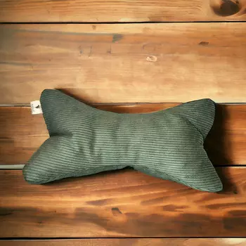 Декоративная подушка Кость, зеленый