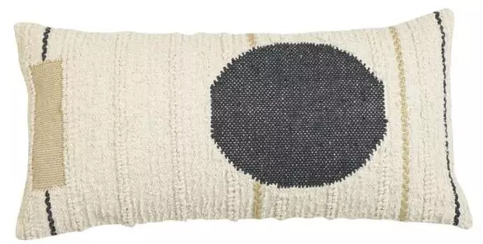 Декоративная подушка Light & Living DOROS, 30x10x60 см цвет beige/schwarz/braun