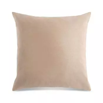 Декоративная подушка Линда, цвет нюд, 40х40 см, чехол и наполнитель trendsicher
