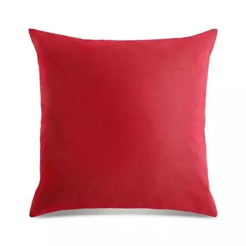 Декоративная подушка Линда, цвет темно-красный, 50х50 см, чехол и наполнитель trendsicher