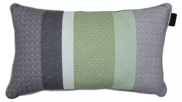 Декоративная подушка Madison Tomsen, 30x5x50 см цвет dunkelgrau/grn/hellgrau
