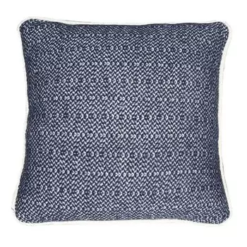 Декоративная подушка Malagoon recycelt Struktur, 50x12x50 см, синий