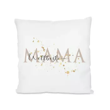 Декоративная подушка Мама, белый