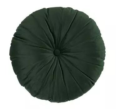 Декоративная подушка Мандарин 40 см темно-зеленая Beddinghouse