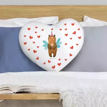 Декоративная подушка Mr. & Mrs. Panda, белый