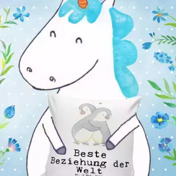 Декоративная подушка Mr. & Mrs. Panda, белый