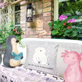 Декоративная подушка Mr. & Mrs. Panda, серый