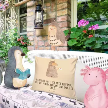 Декоративная подушка Mr. & Mrs. Panda, зеленый