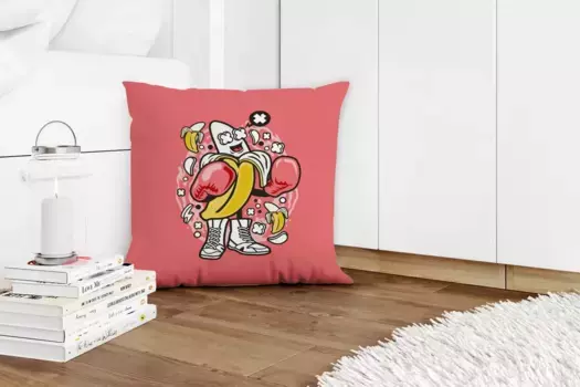 Декоративная подушка MuchoWow, цвет Bunt