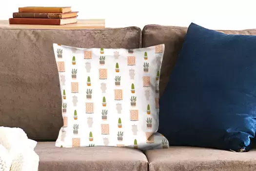 Декоративная подушка MuchoWow, цвет Bunt