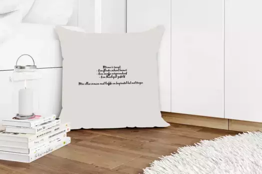 Декоративная подушка MuchoWow, цвет Bunt