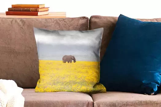 Декоративная подушка MuchoWow, цвет Bunt