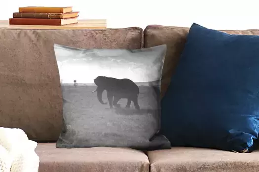 Декоративная подушка MuchoWow, цвет Bunt