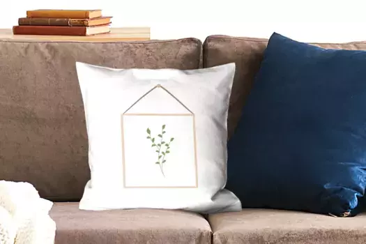 Декоративная подушка MuchoWow, цвет Bunt