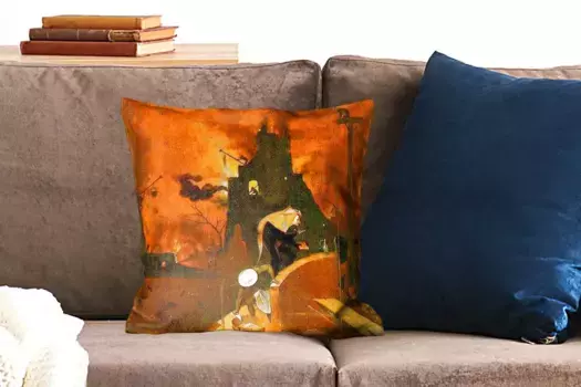 Декоративная подушка MuchoWow, цвет Bunt