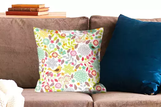 Декоративная подушка MuchoWow, цвет Bunt