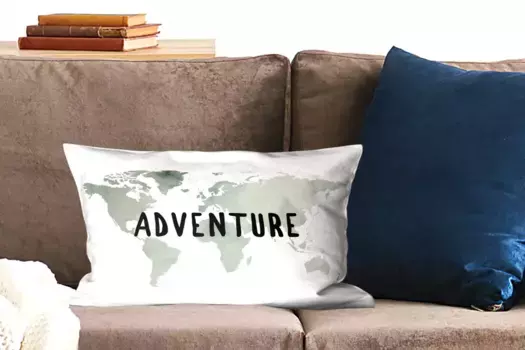 Декоративная подушка MuchoWow, цвет Bunt