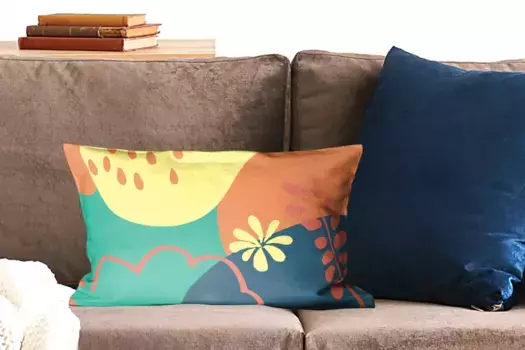 Декоративная подушка MuchoWow, цвет Bunt