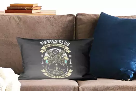 Декоративная подушка MuchoWow, цвет Bunt