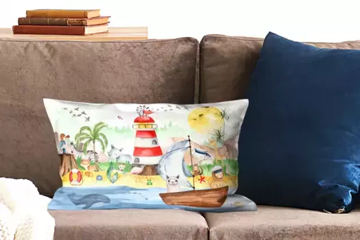 Декоративная подушка MuchoWow, цвет Bunt