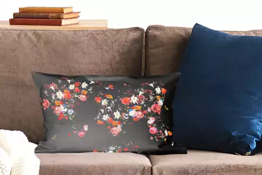 Декоративная подушка MuchoWow, цвет Bunt