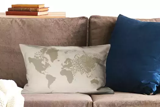 Декоративная подушка MuchoWow, цвет Bunt