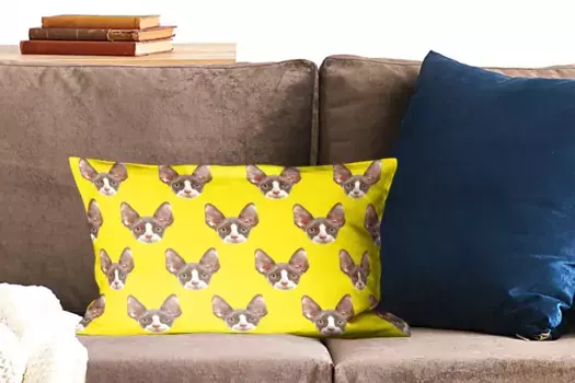 Декоративная подушка MuchoWow, цвет Bunt