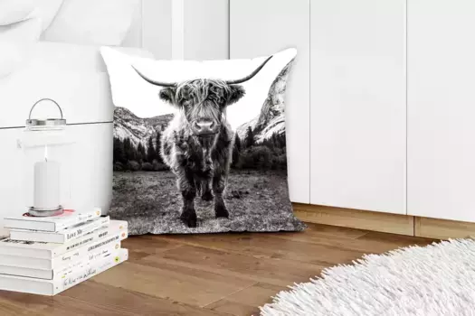 Декоративная подушка MuchoWow, цвет Bunt