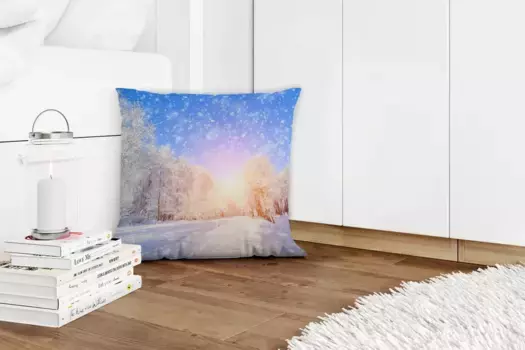 Декоративная подушка MuchoWow, цвет Bunt