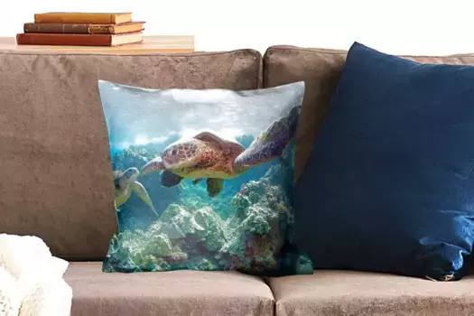 Декоративная подушка MuchoWow, цвет Bunt