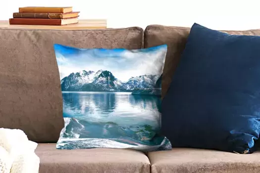 Декоративная подушка MuchoWow, цвет Bunt