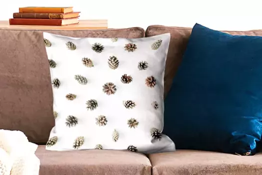 Декоративная подушка MuchoWow, цвет Bunt