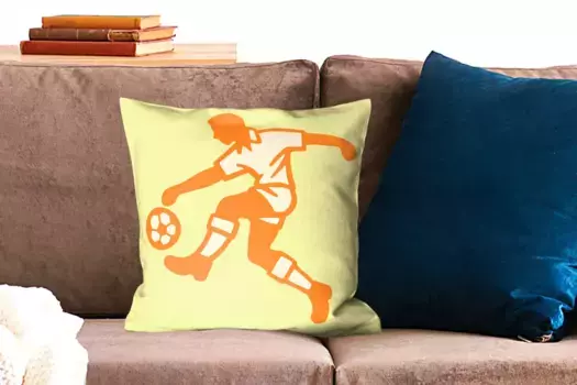 Декоративная подушка MuchoWow, цвет Bunt