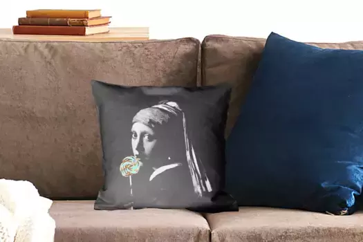 Декоративная подушка MuchoWow, цвет Bunt