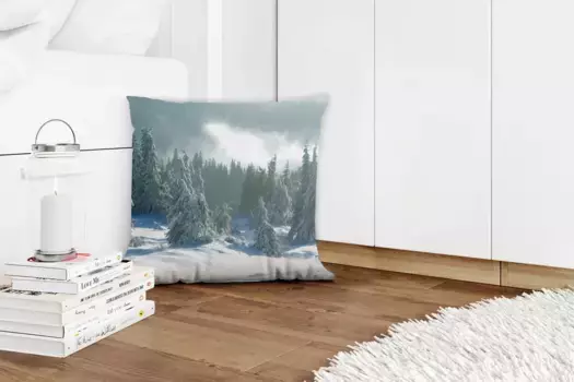 Декоративная подушка MuchoWow, цвет Bunt